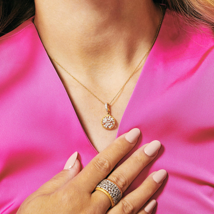 Shining Hope Pendant Necklace Midnight NECKLACE