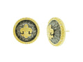 Signature Hammered Fleur De Lis Stud - FREIDA ROTHMAN