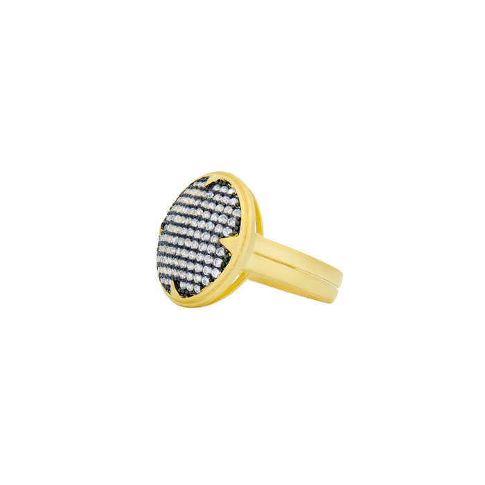 Signature Times Square Pavé Cocktail Ring