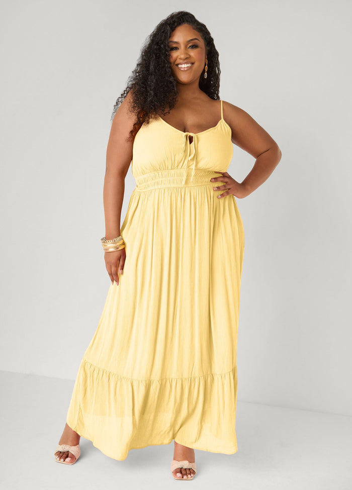Plus Size Sleeveless Gauze Summer Maxi Dress Plus Size Sundress