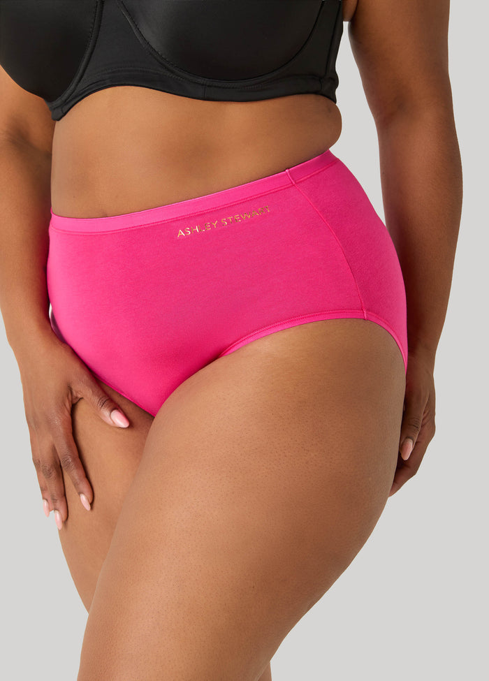 Stretch Cotton Full Coverage Briefs