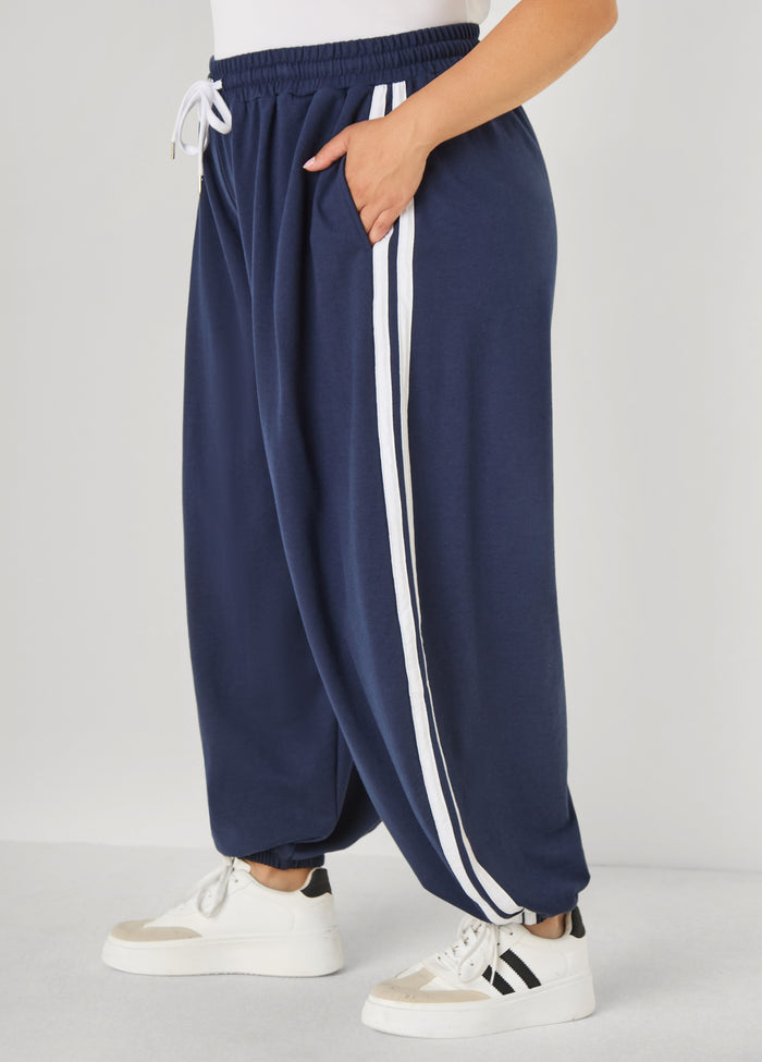Striped Balloon Joggers