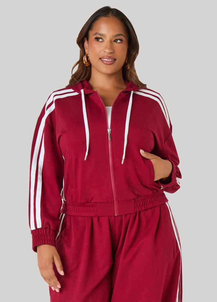 Striped Track Jacket