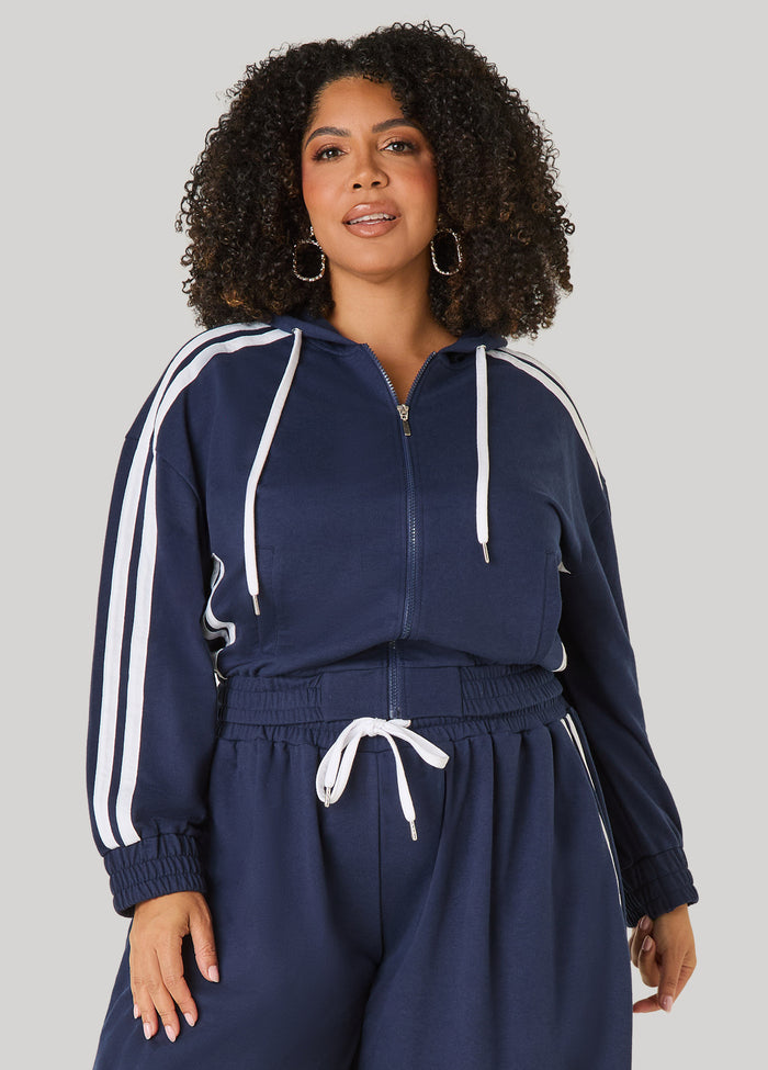 Striped Track Jacket