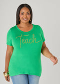 Teach Crystal Tee