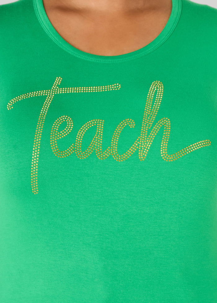 Teach Crystal Tee