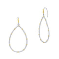 The Best Everyday Bezel Teardrop Earrings FR Signature Reimagined EARRING