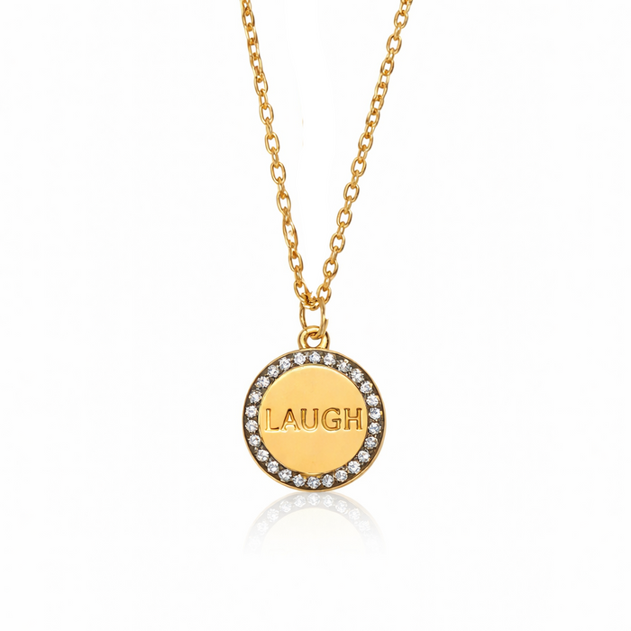The LAUGH Pendant Necklace