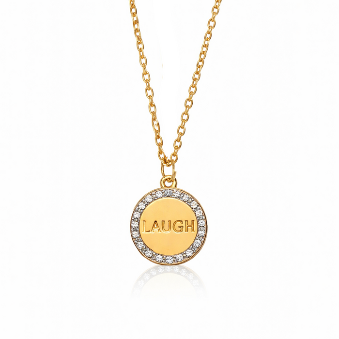 The LAUGH Pendant Necklace