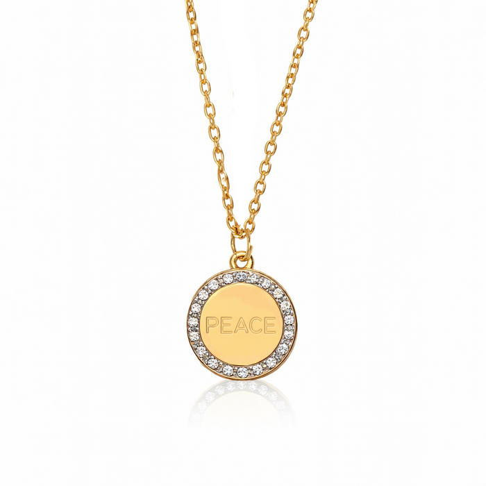 The PEACE Pendant Necklace