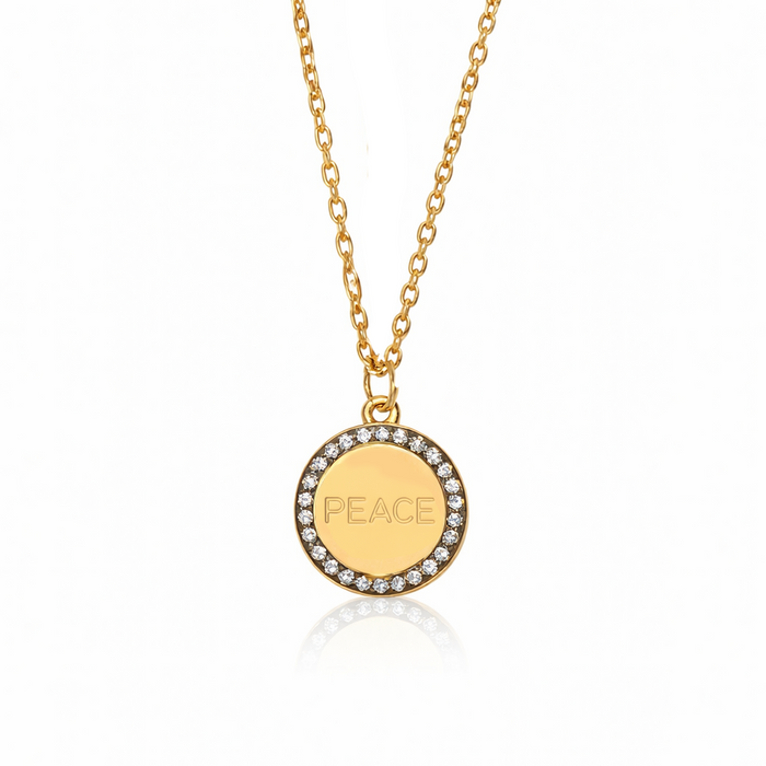 The PEACE Pendant Necklace