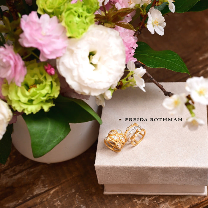 Two-Tone Illusion Ring