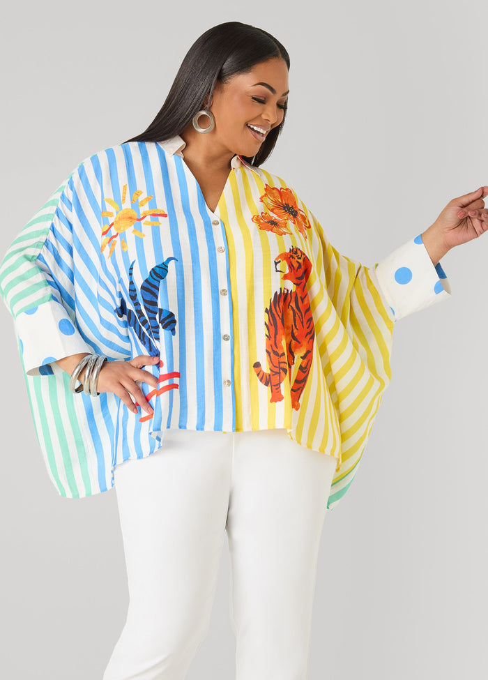 Wonderland Printed Shirt