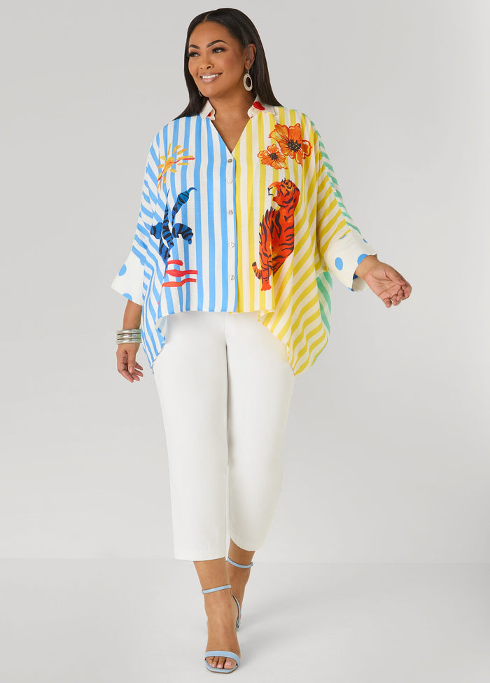 Wonderland Printed Shirt