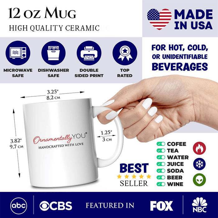 Yesterday Today Forever Ceramic Mug
